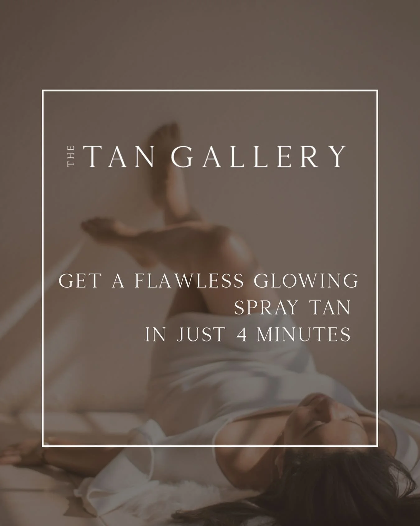 4 minutes away from the perfect glow 🤎🤎 #versaspaspraytan #warrnambool #contactlesstan #glowUp #sunlesstanning