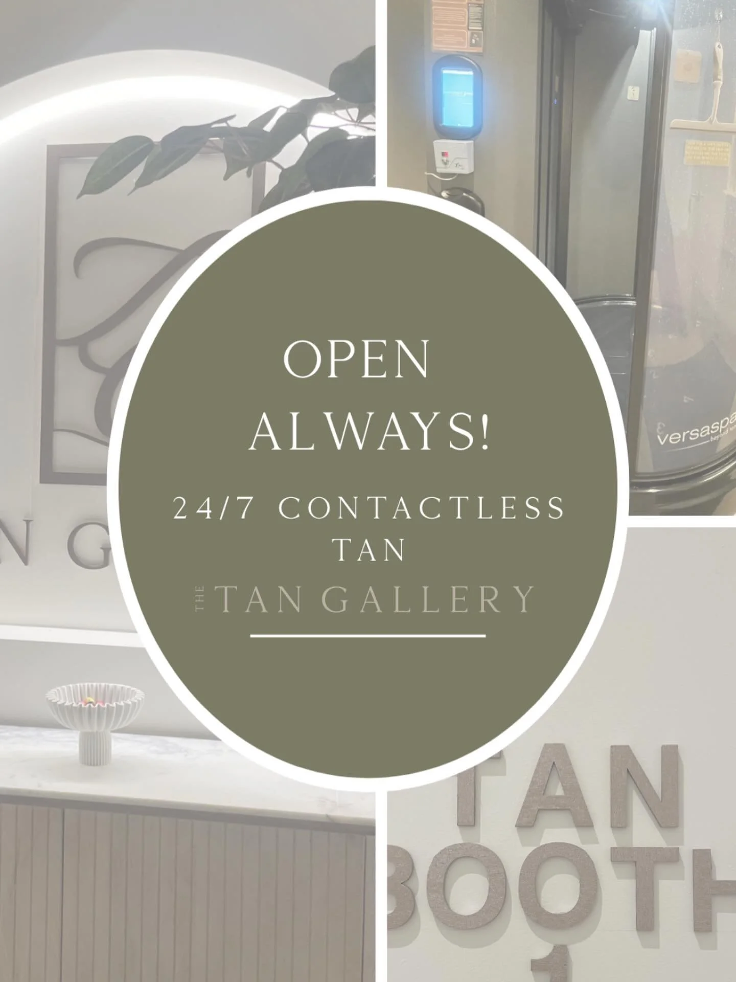 OPEN ALWAYS ! Book at your own convenience 🤎 #sunlesstanning #versaspaspraytan #contactlesstan #warrnambool #booknow