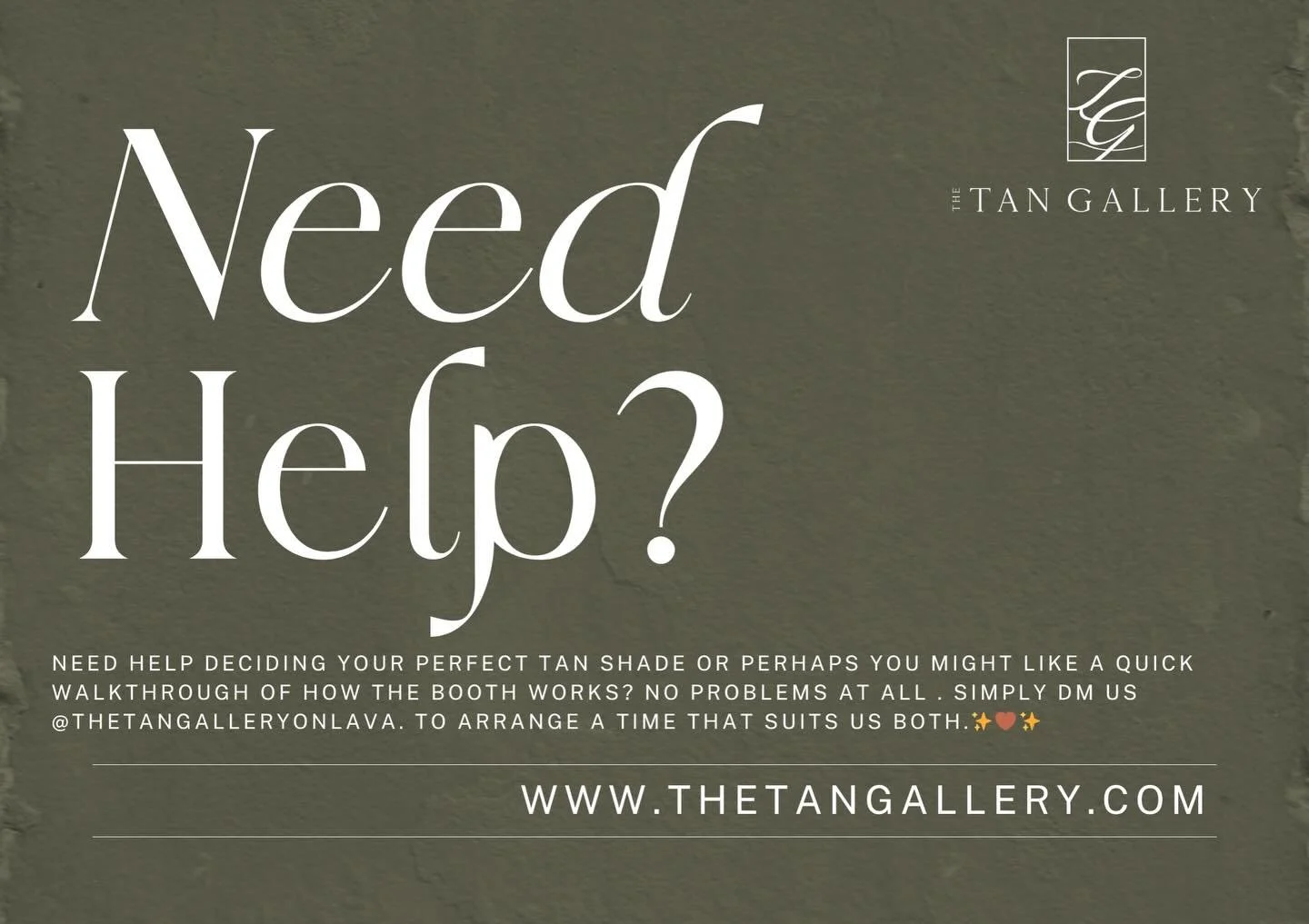 Not sure about the tan booking process, which shade to choose, or even how to get started 🤎✨. We&rsquo;ve got you covered. Feel free to DM us - we are here to help you every step of the way to achieve your perfect glow. #contactlesstan #tanningbooth