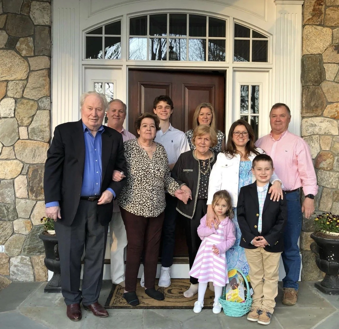 Photo of the Heggland Family