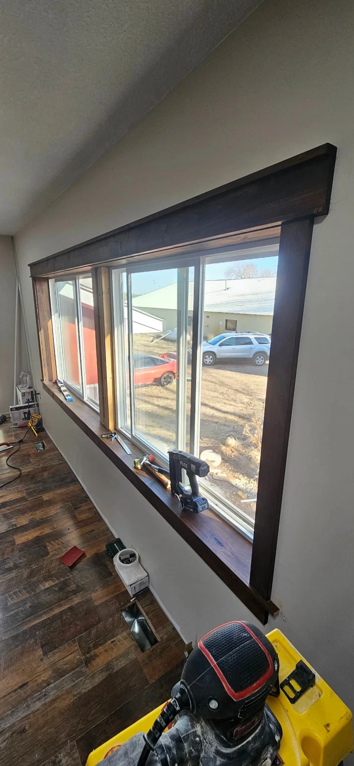 Window installation with trim work Stillwater MN energy efficient