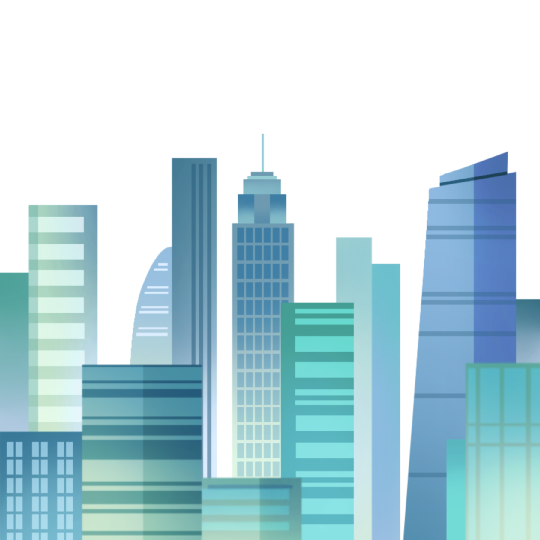 Y2K buildings yearbook cover art - Tina Ye  .png
