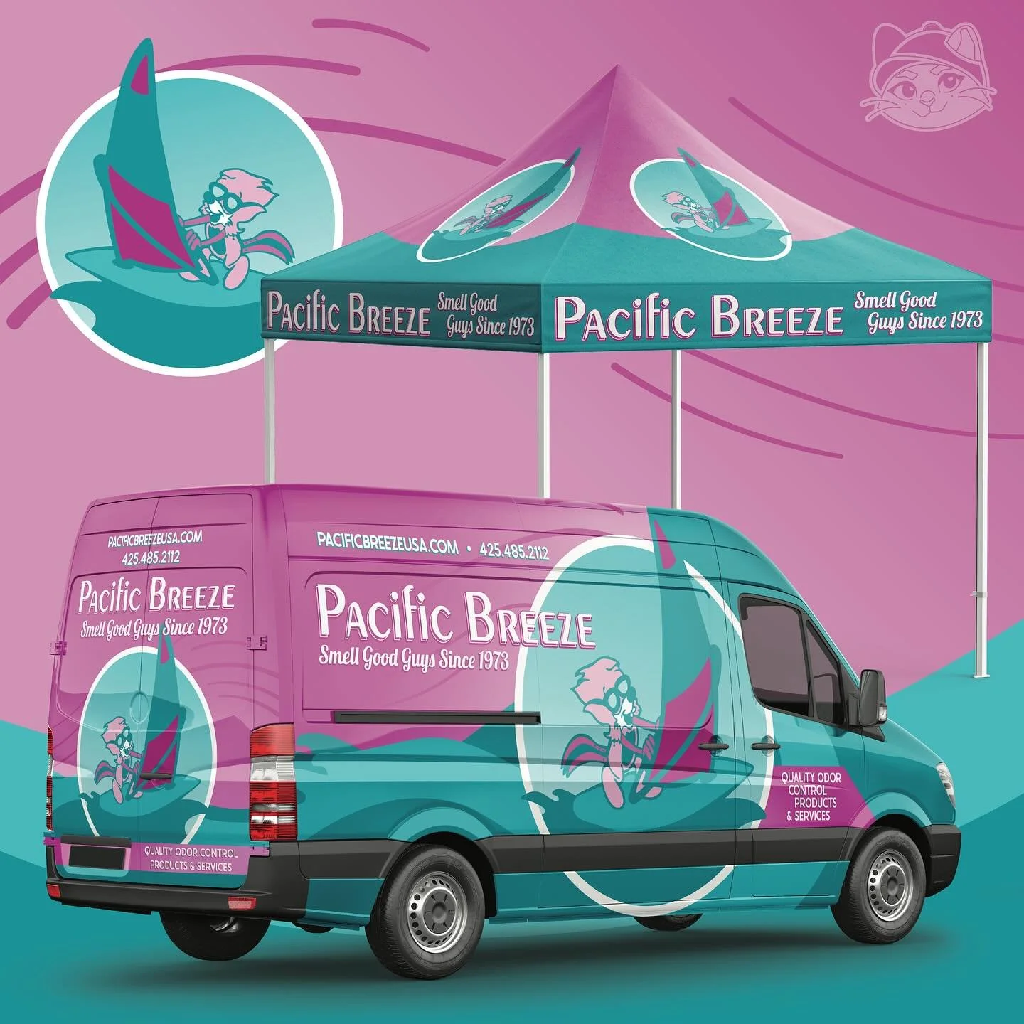 longtime no post 🌊🌸⛅️
wrap design &amp; marketing items done a while back for pacific breeze

#vehicle #vehiclewrap #vanwrap #customwrap #design #wrapdesign #branddesign #branding #printdesign #printshop #graphicdesign