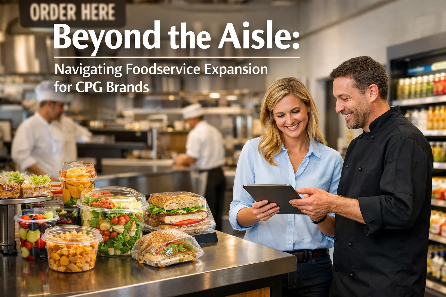 Beyond the Aisle: Navigating Foodservice Expansion for CPG Brands