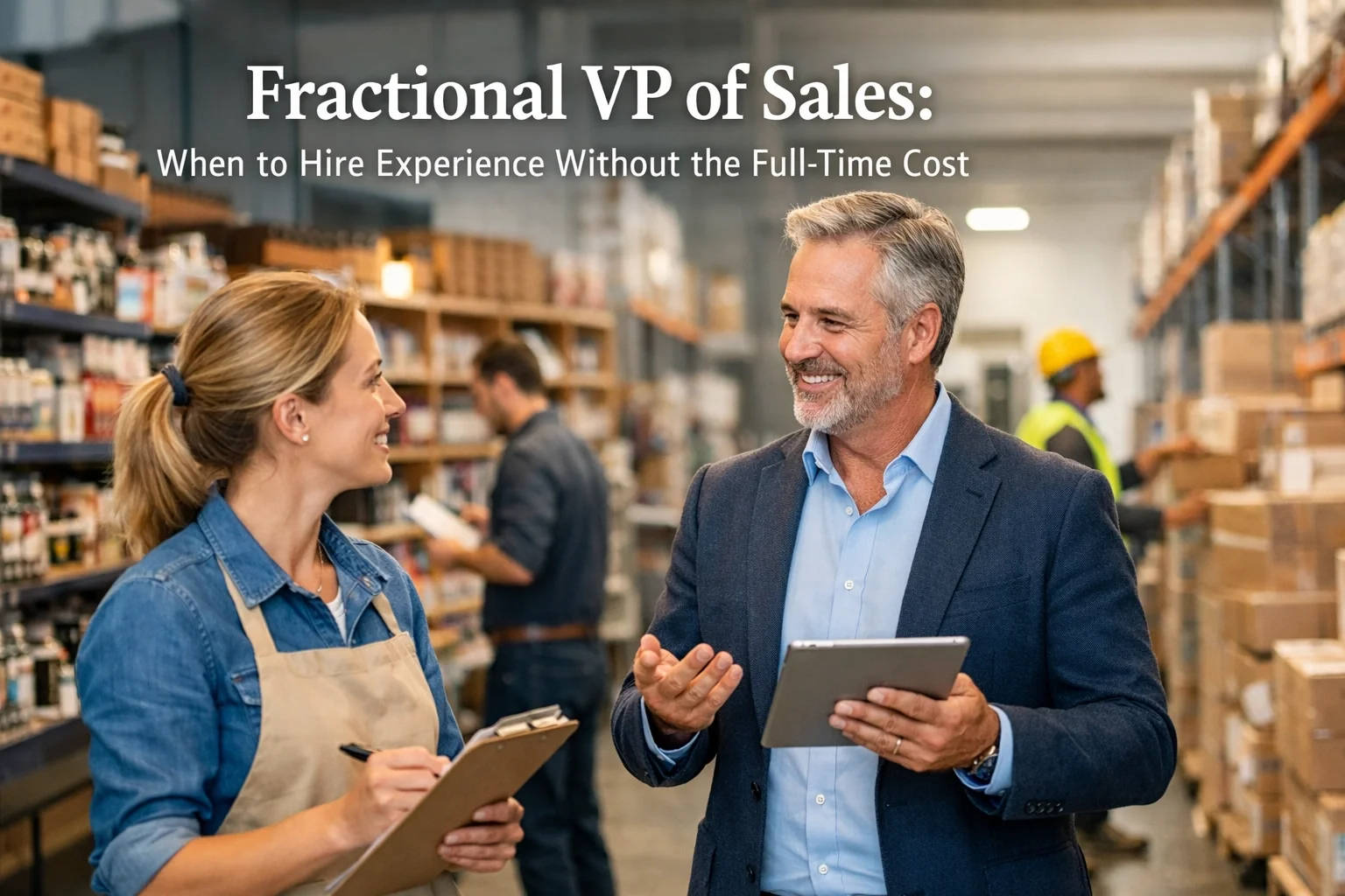 Fractional VP of Sales: When to Hire Experience Without the Full-Time Cost
