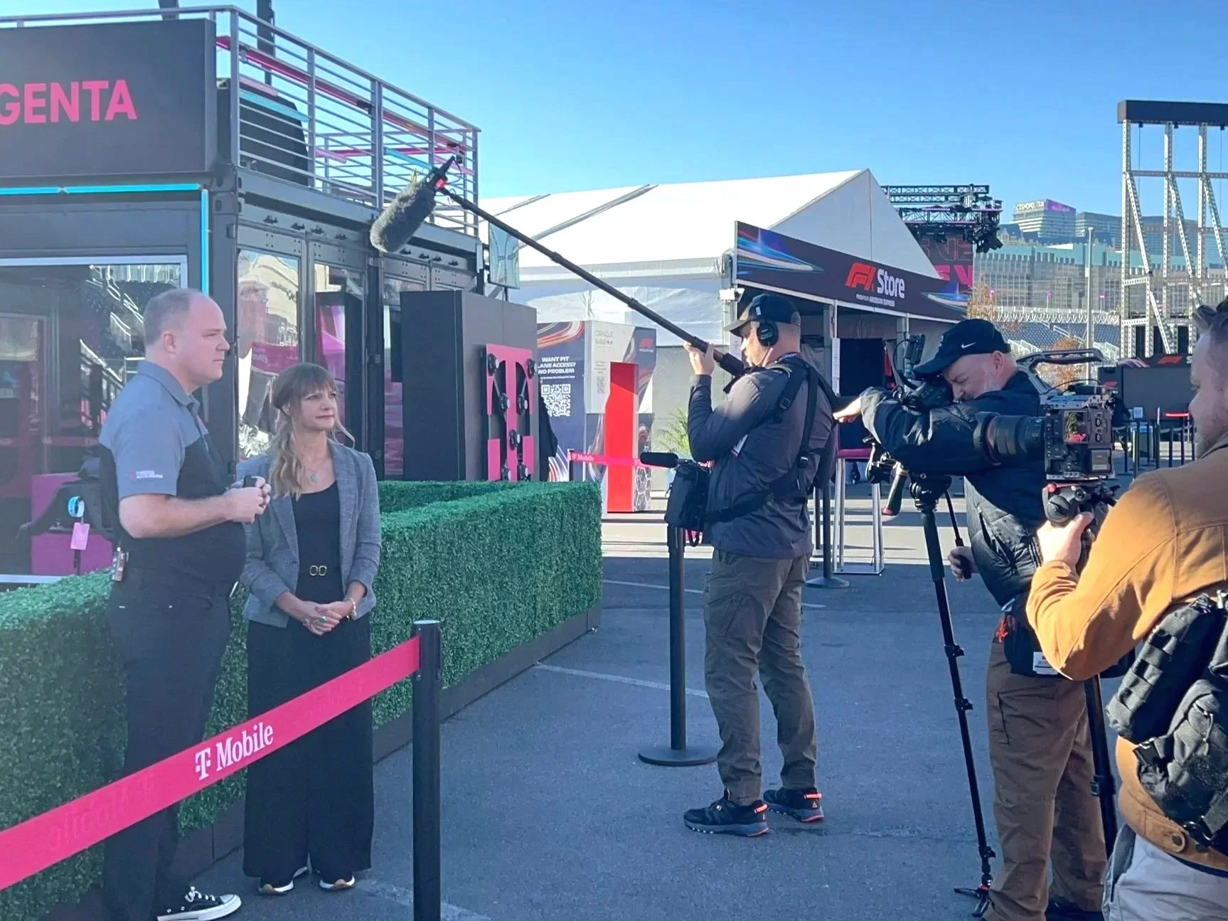 Chelsea Larson-Andrews Las Vegas Grand Prix interview
