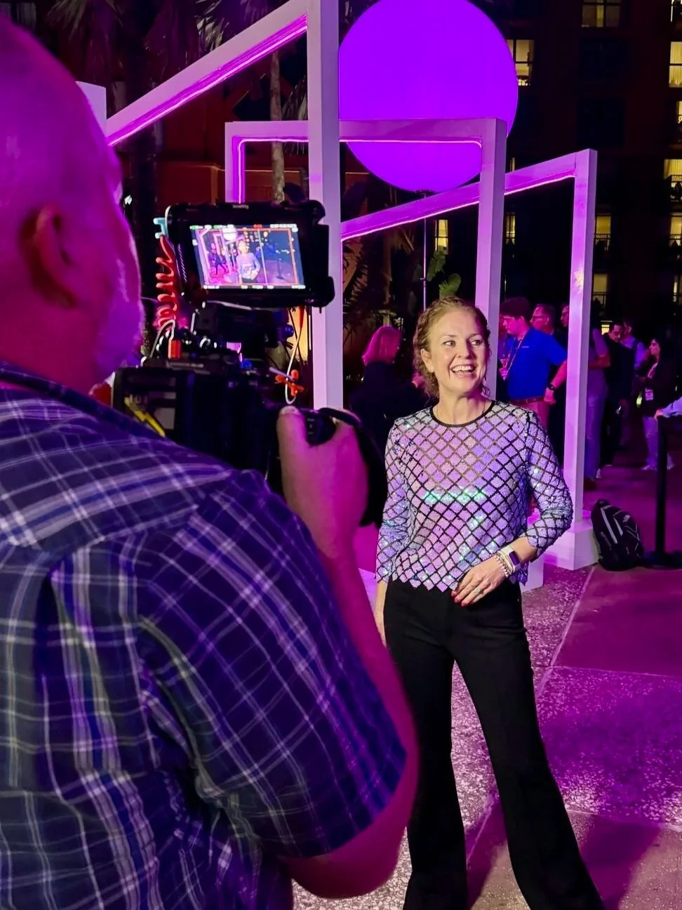 TechMode founder Beverley Eve at a live event
