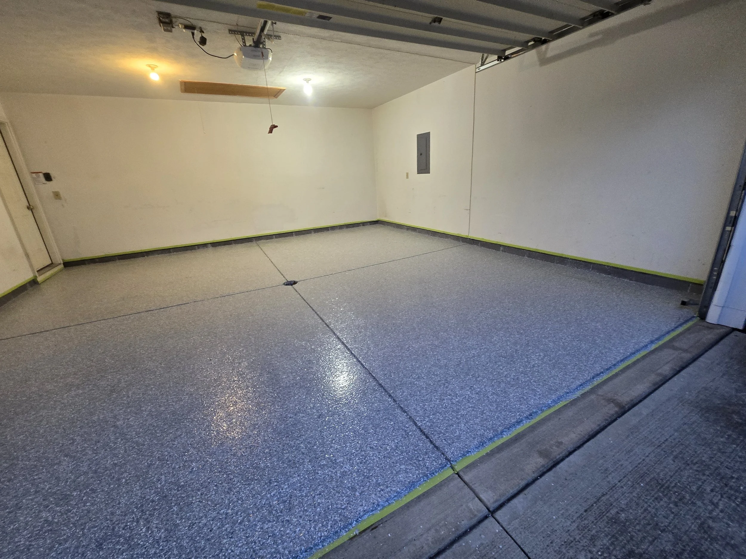 Residential Garage Epoxy After 