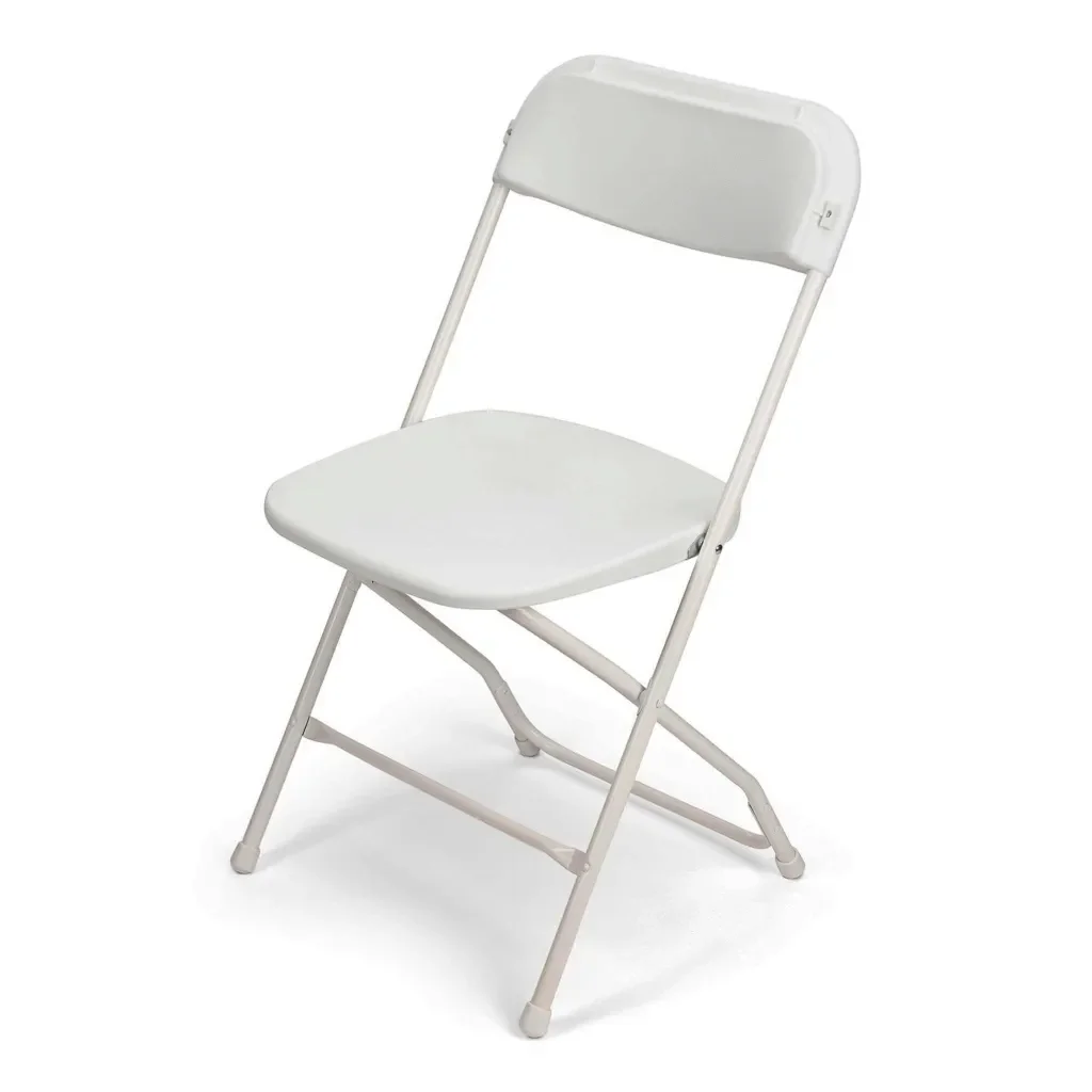 White Titan Pro Folding Chairs