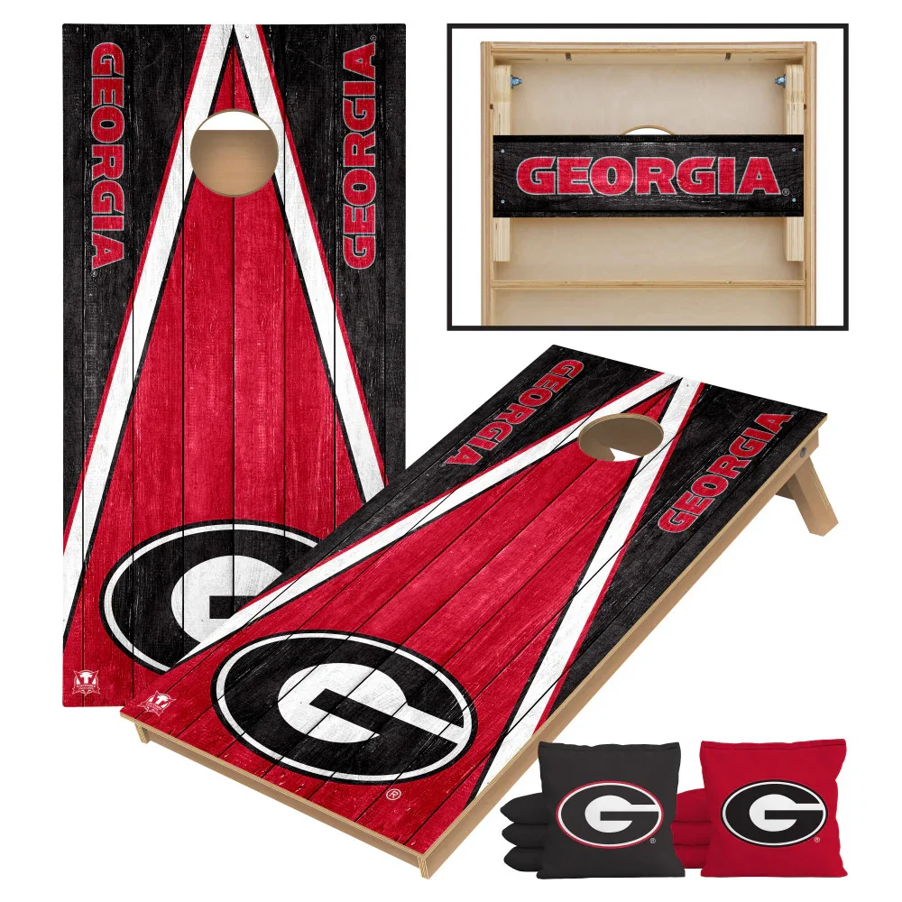Regulation-Size Georgia Bulldogs (UGA) Cornhole Boards