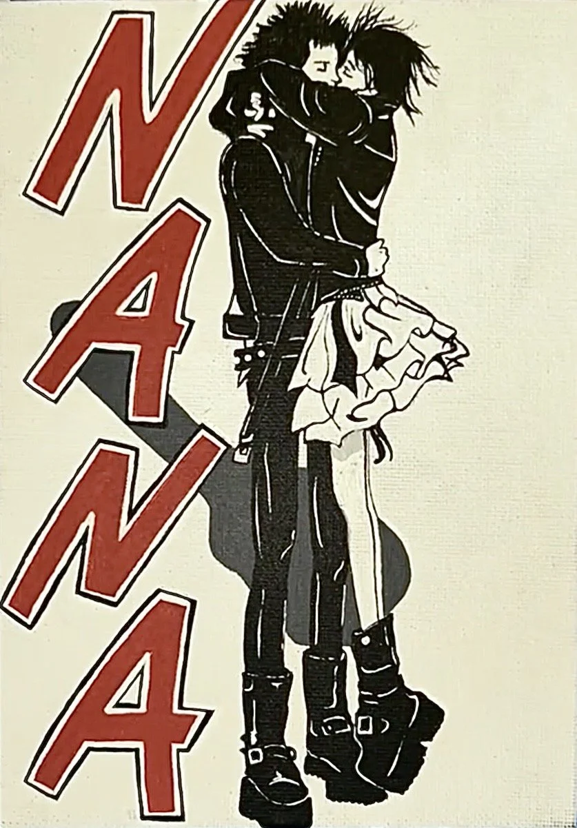 Nana anime inspired Acrylic painting with a more specific theme.