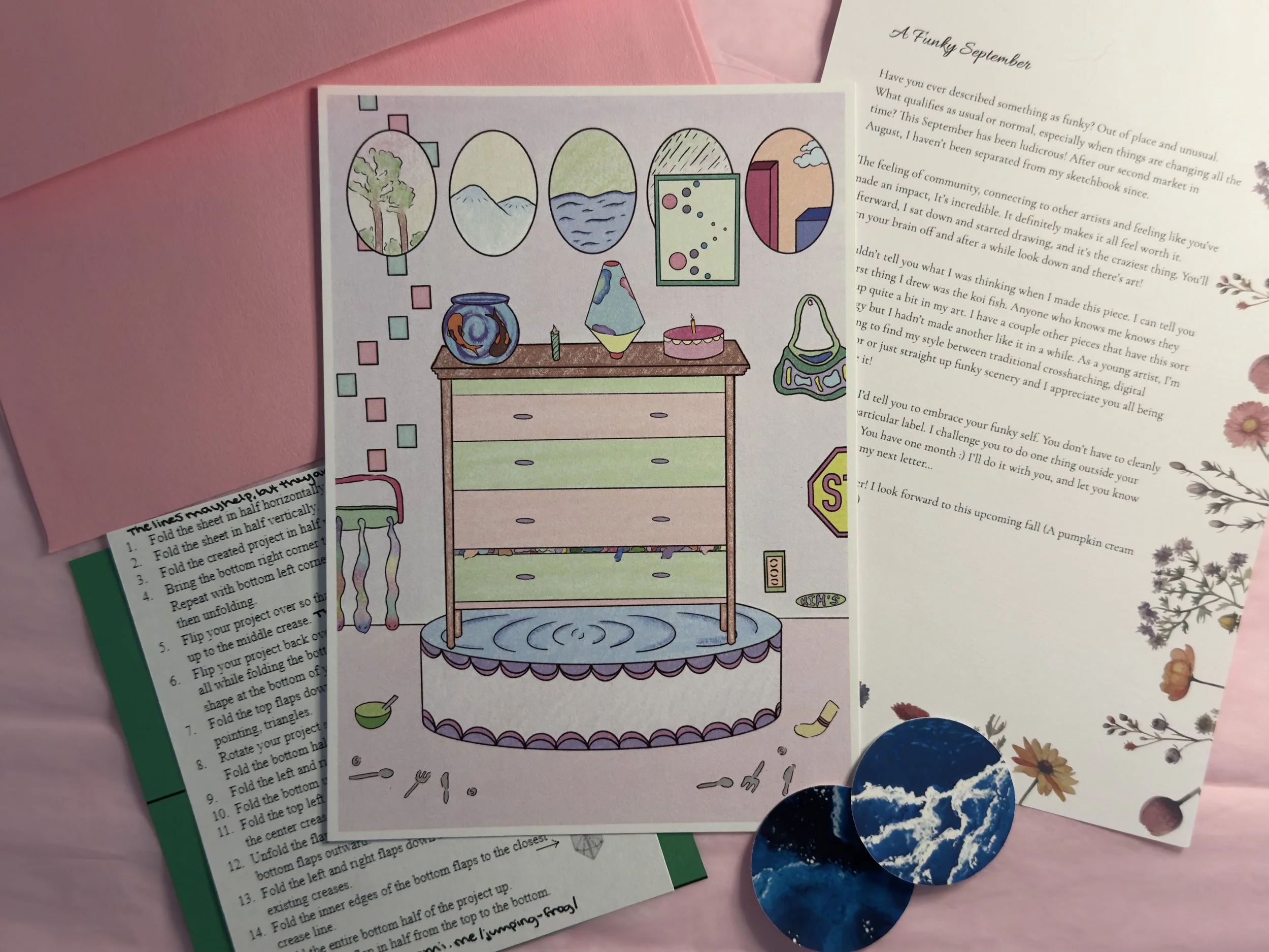 Starless Tide Print Club Monthly Subscription