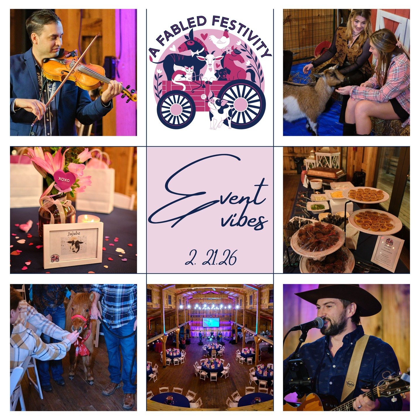 ✨ Event vibes are officially loading ✨

A Fabled Festivity is just a few weeks away and tickets are going fast. Think live music, incredible food, sweet animals, and a night that feels like stepping into a storybook all while supporting rescue, sanct