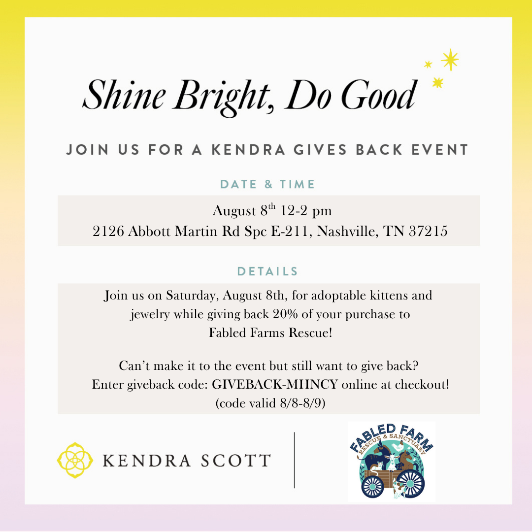 Kendra Scott Gives Back