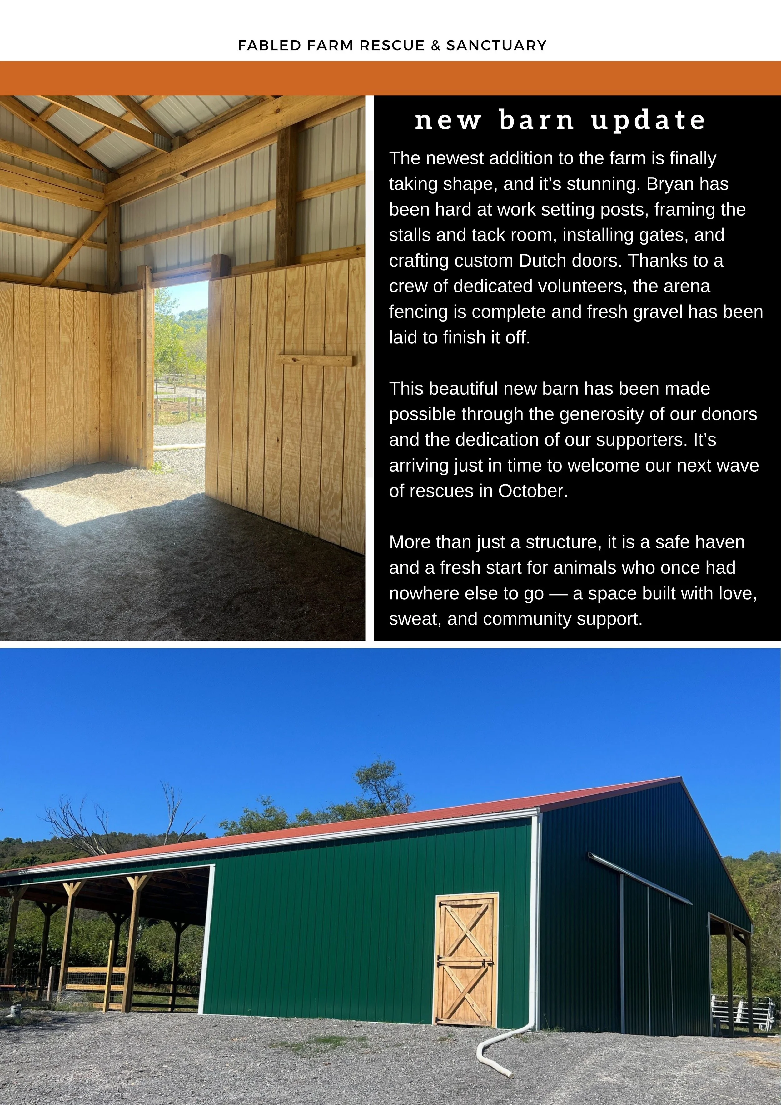 Fabled Farm Fall Newsletter 2025