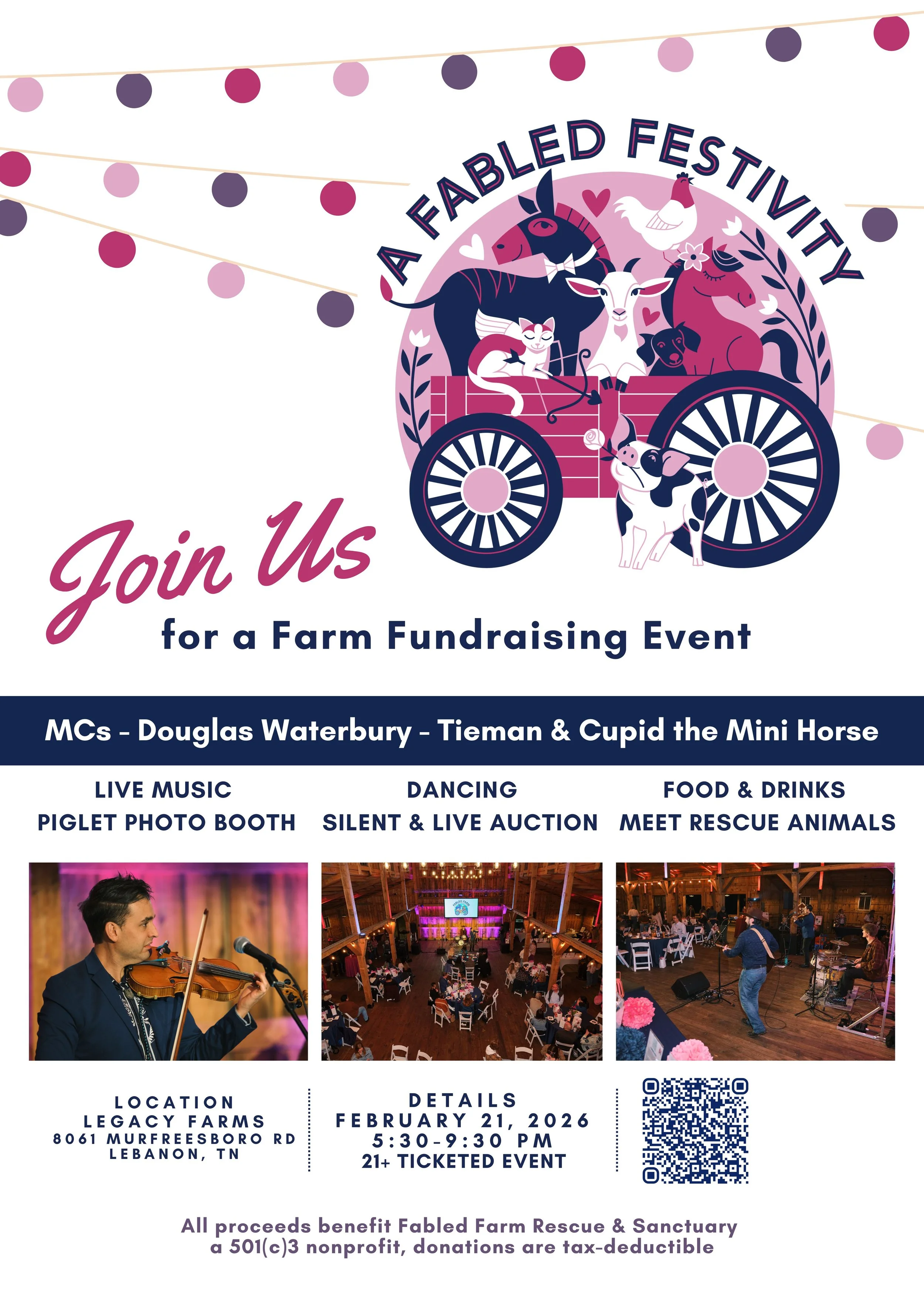 Flyer for A Fabled Festivity 2026