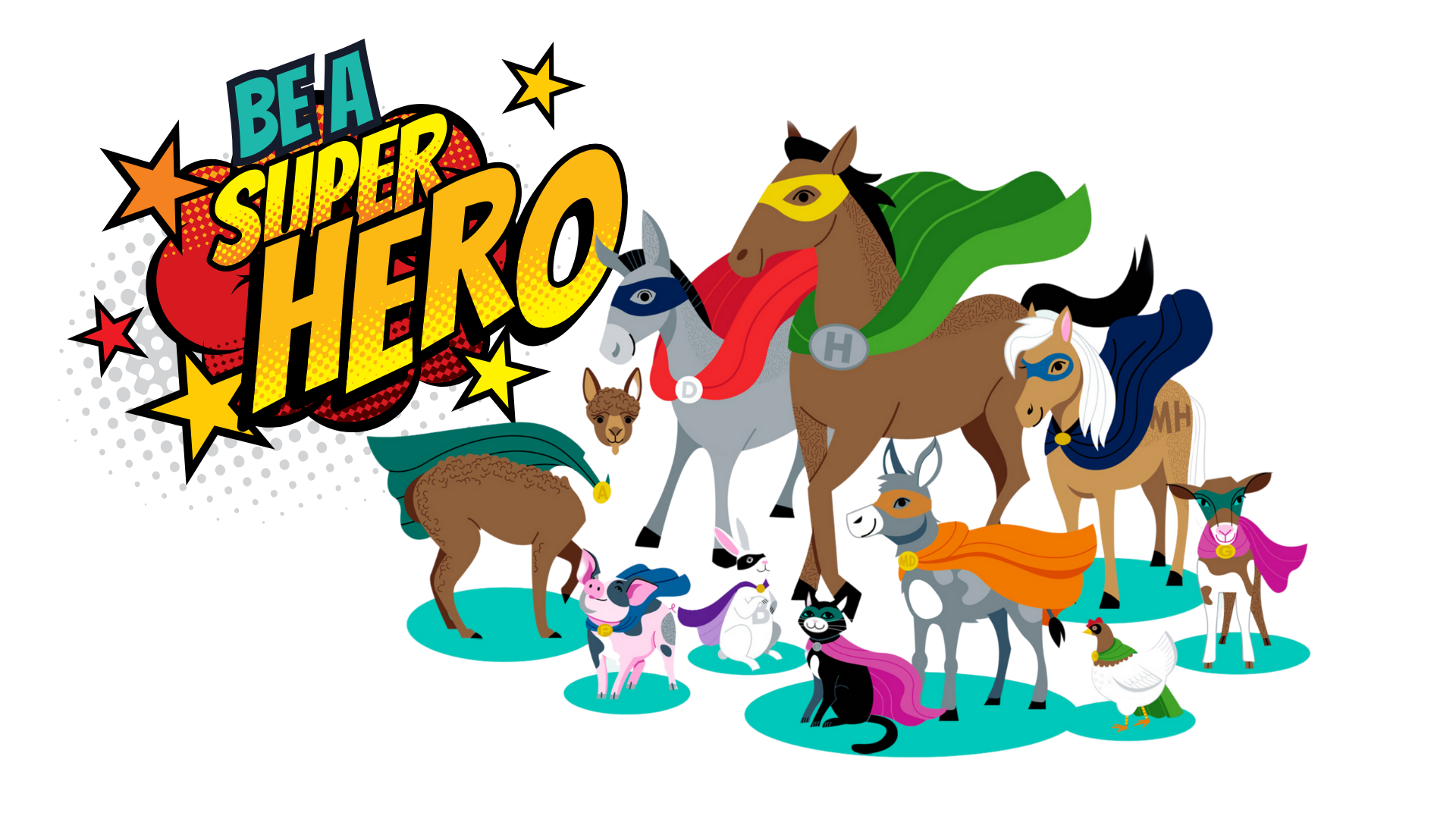 Be A Hero donation graphic for the Sanctuary Program