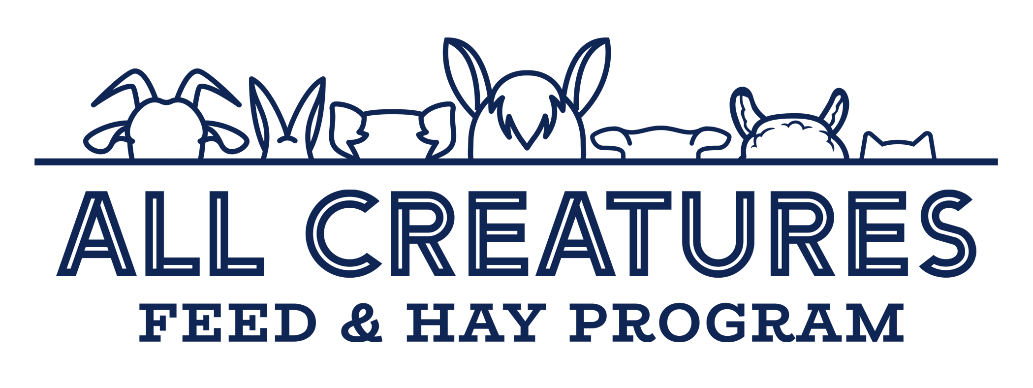 All Creatures Feed and Hay Program logo