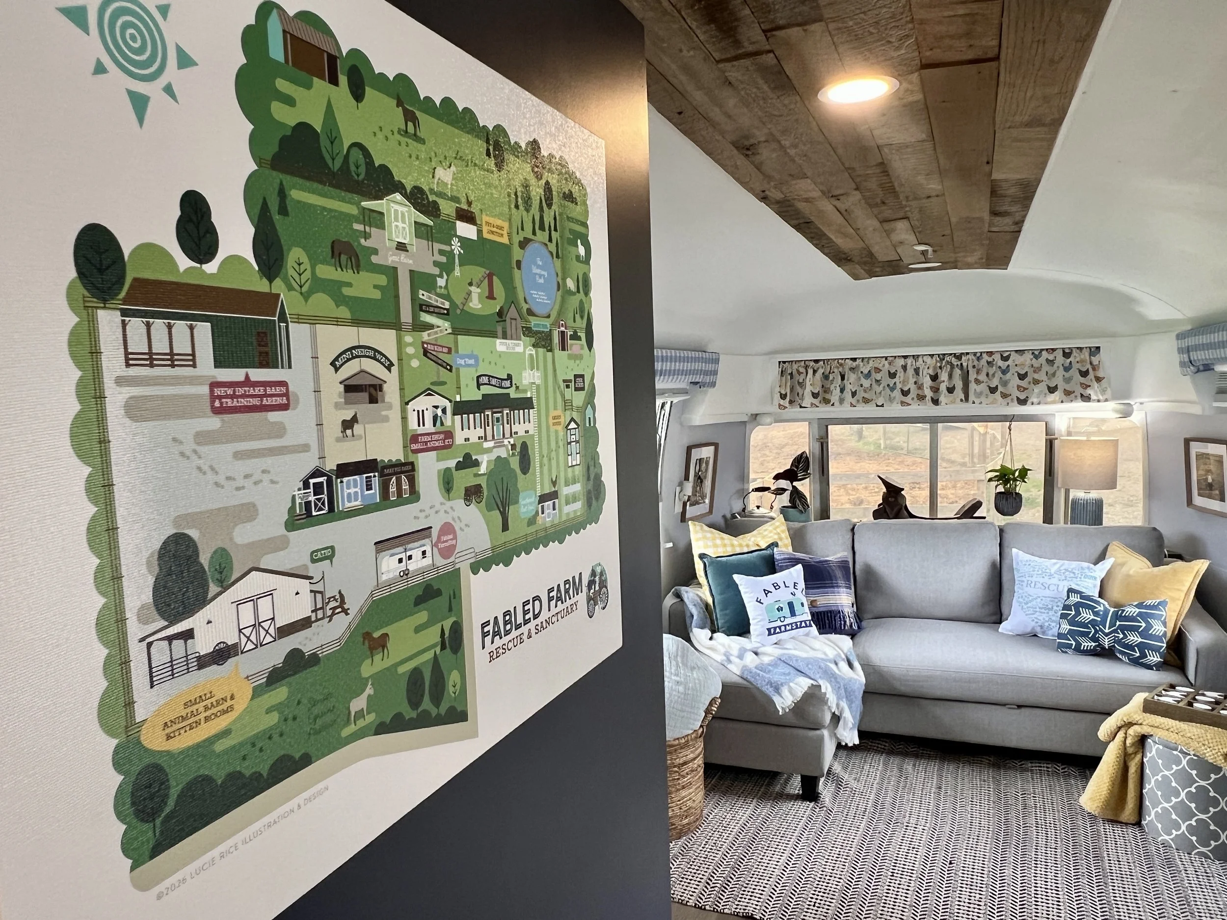 Fabled Farmstay Vintage Airstream