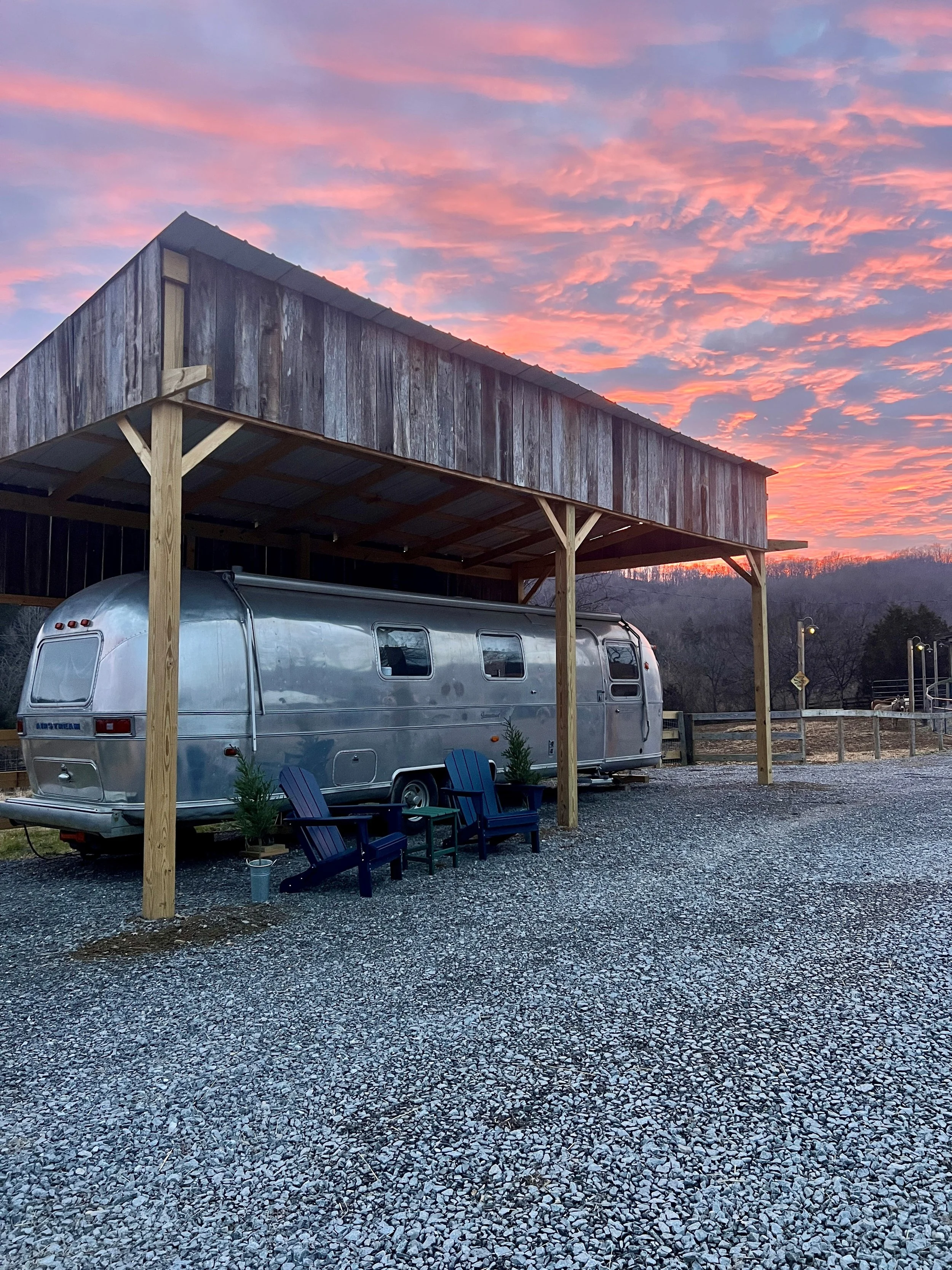Fabled Farmstay Vintage Airstream