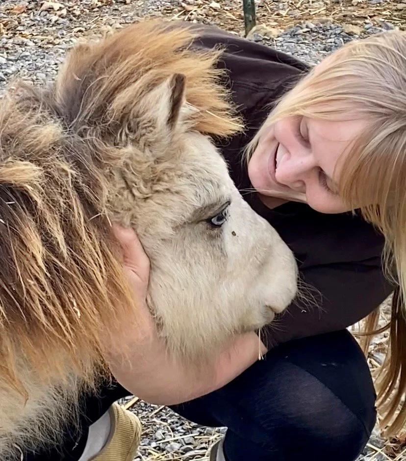 Volunteers working at Fabled Farm Rescue & Sanctuary