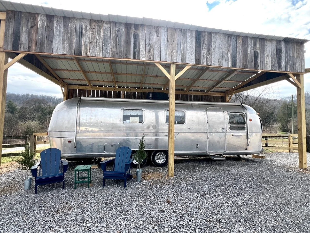 Fabled Farmstay Vintage Airstream