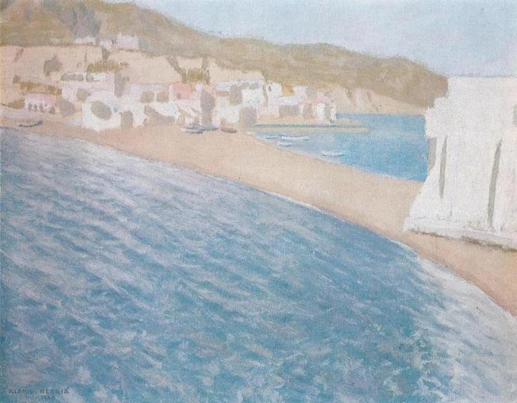 Due mari, Sant'Angelo d'Ischia - 1948 - 35x45