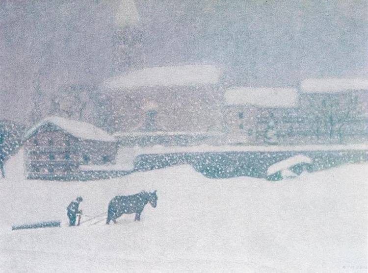 Ritorno sotto la neve - 1939 - 45x60