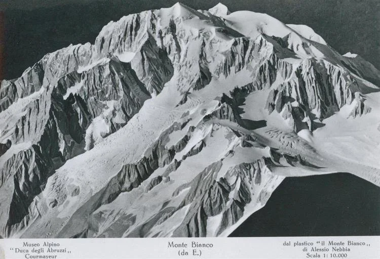 Plastico del Monte Bianco