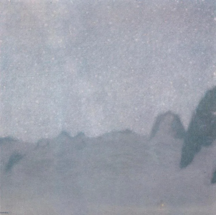 Salendo di notte - 1948 - 100x100