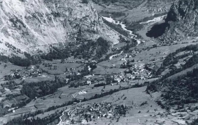 La conca di Courmayeur - anni '20