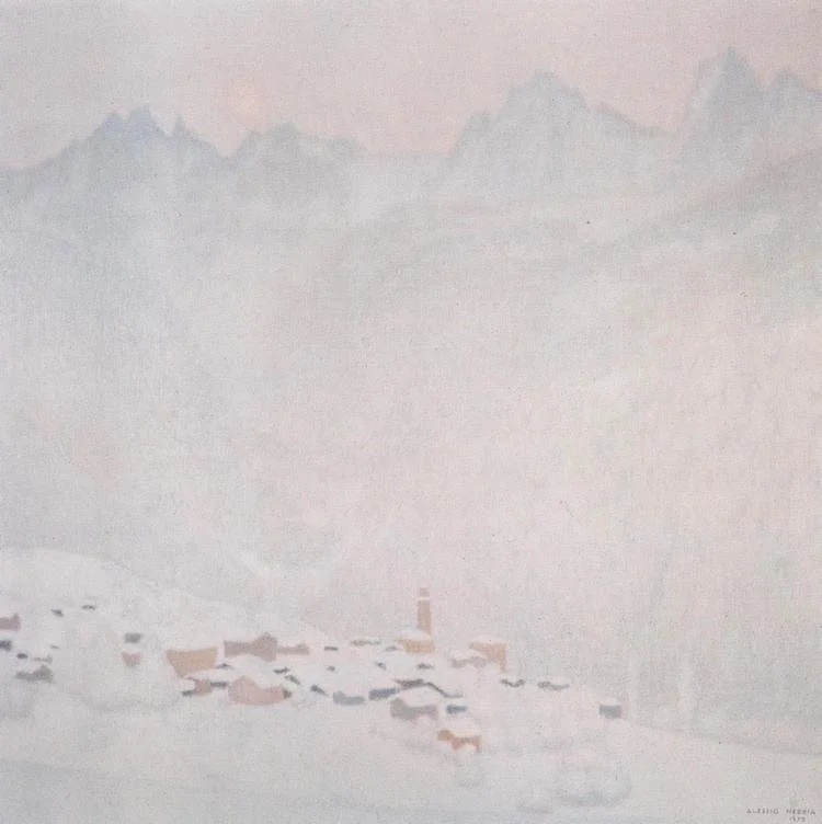 Soglio e Bondasca - 1975 -70x70