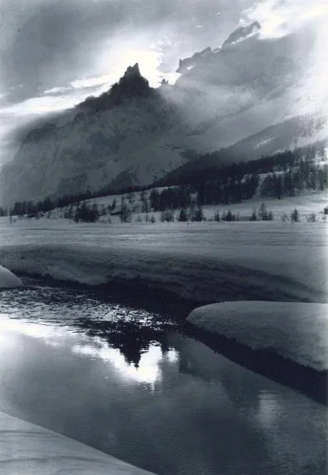 Controluce in Val Ferret - 1945