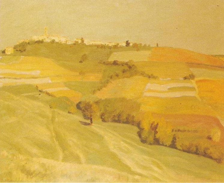 Autunno ad Albugnano - 1964 - 60x50