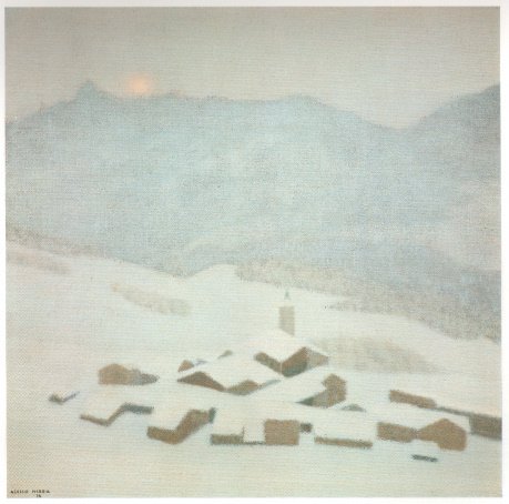 Vens e Mont Emilius - 1974 - 70x70