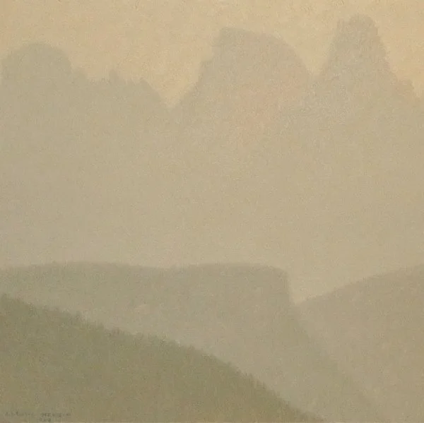 Controluce (Dolomiti) - 1969 - 40x40