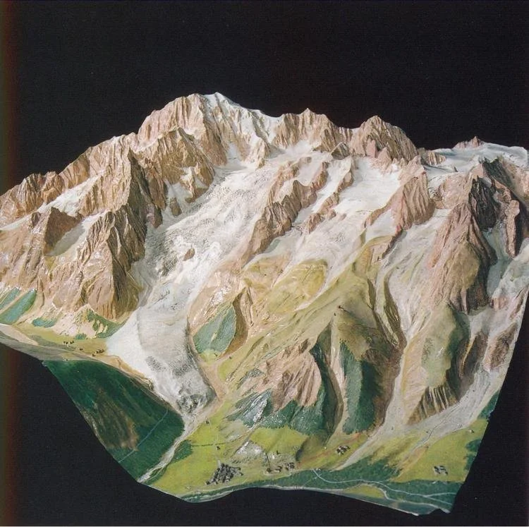 Plastico del Monte Bianco