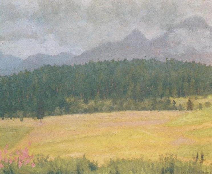 Il bosco di Pra Charbon - 1968 - 28x23