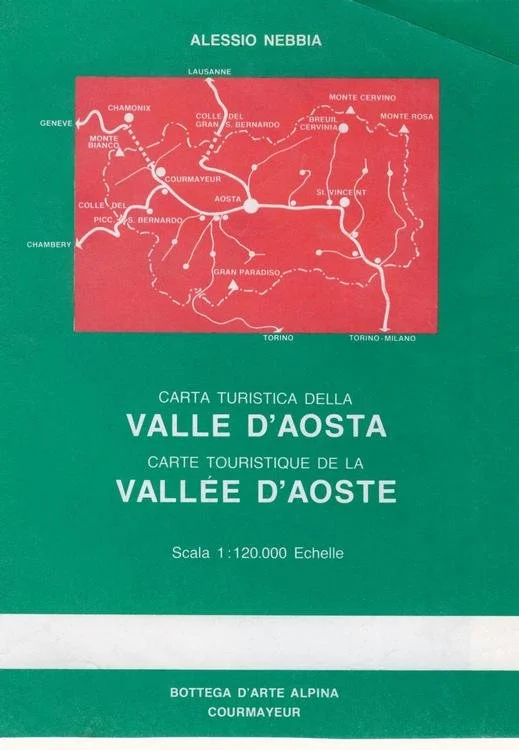 Copertina carta VdA 1:120000