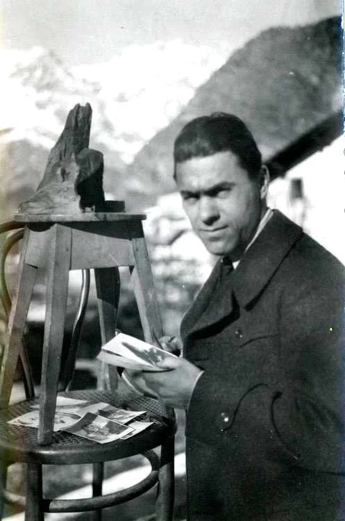 Dente del Gigante - 1926 - dal giardino dell'Ange