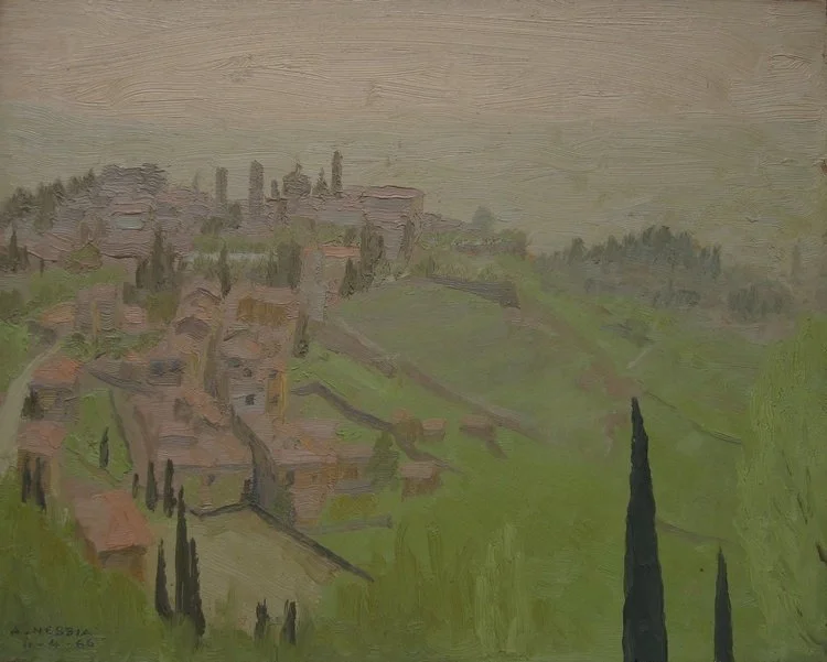 Bergamo alta - 1966 -24x30