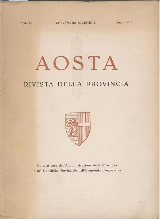 Copertina de la Rivista della Provincia