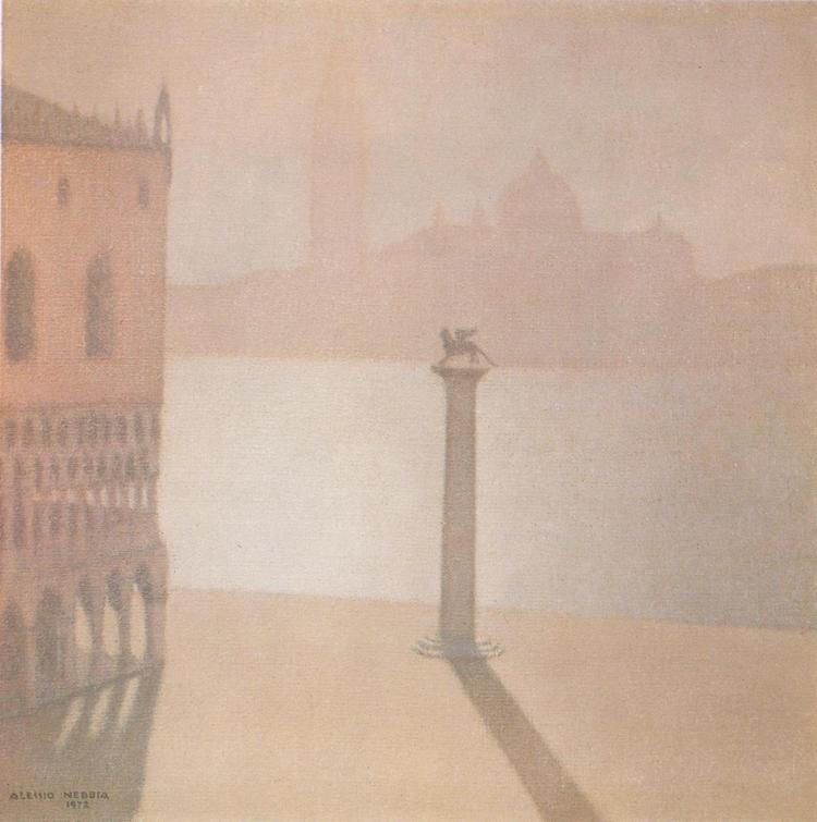 Mattino a Venezia - 1972 - 70x70