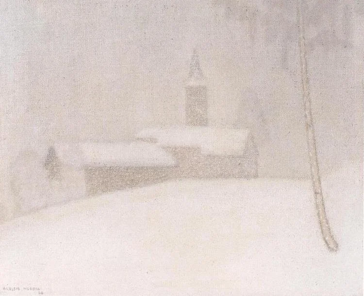 Neve a St. Nicolas - 1966 - 50x60