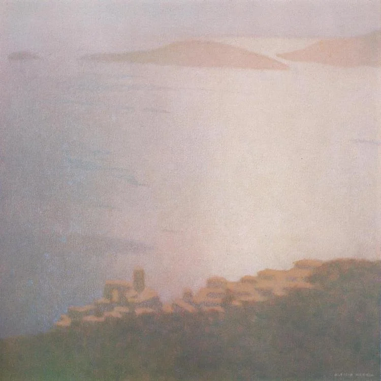 Meriggio a Tellaro - 1973 - 70x70