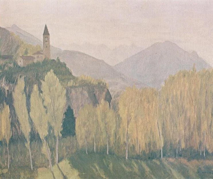 Autunno a Villeneuve - 1965 - 50x60