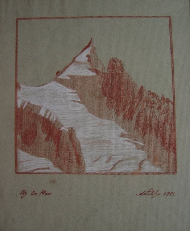 Aiguille du Plan - 1926