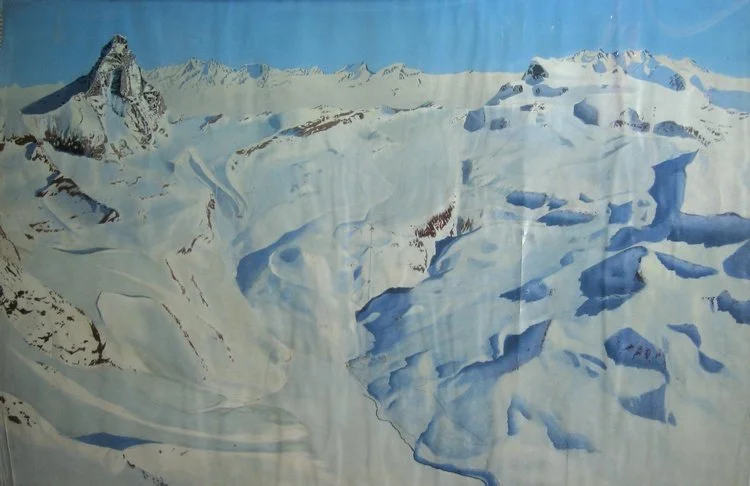 da Les Grandes Murailles il Cervino ed il Monte Rosa - 1937 - 105 x 69