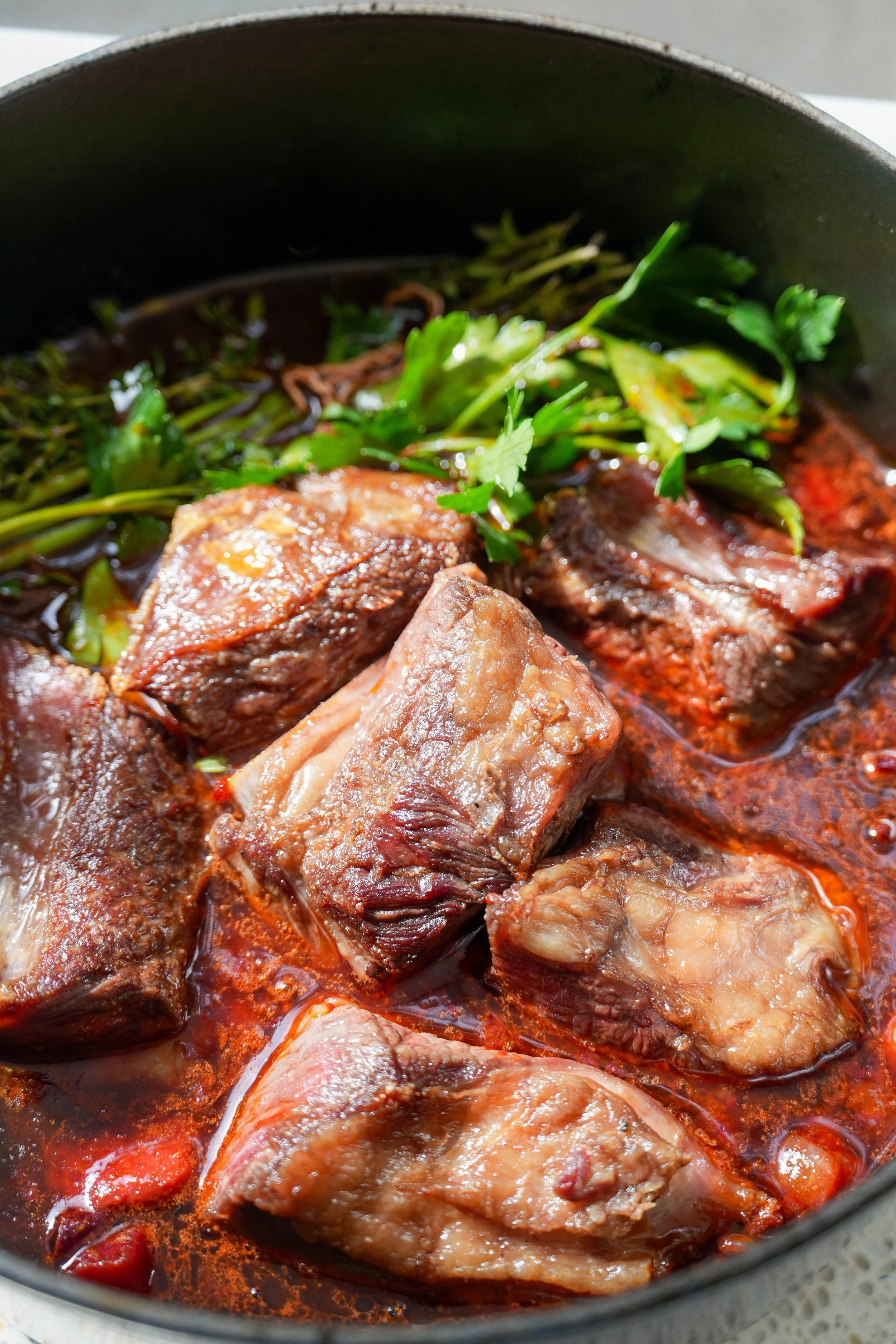 Mugavin Beef  Plum &amp; Gochujang Short Ribs