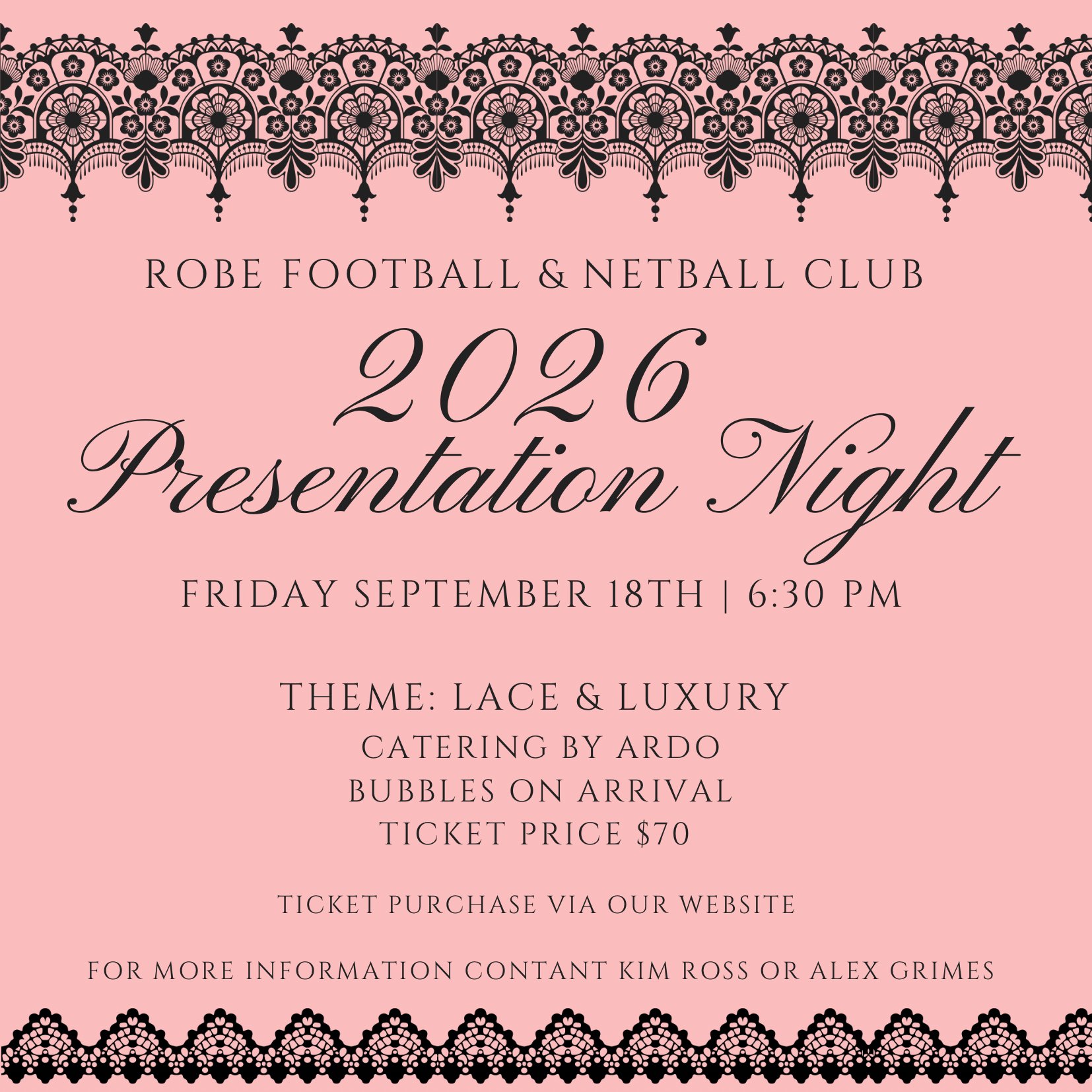 RFNC Senior Presentation Night